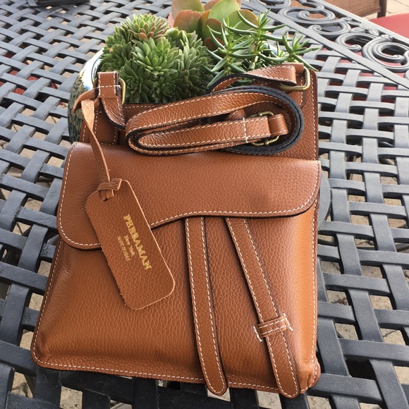 Persaman New York Handbags - Leather Asymmetrical Crossbody